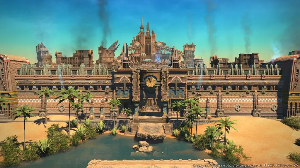 Return to Ivalice - Screenshot of The Royal City of Rabanastre